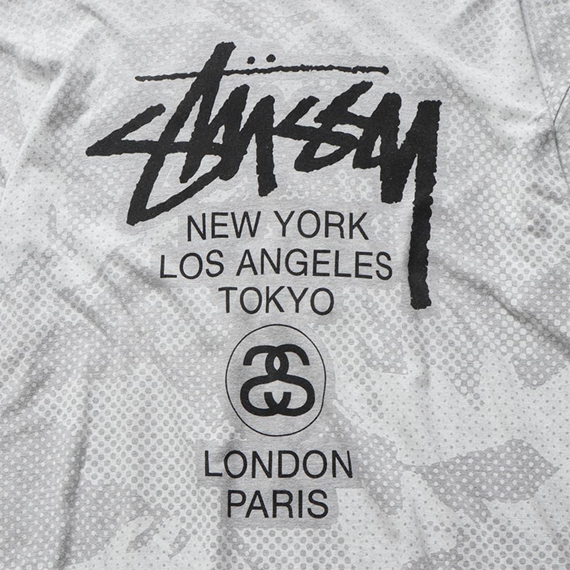 STUSSY Dot Camo World Tour Tee 상품이미지8