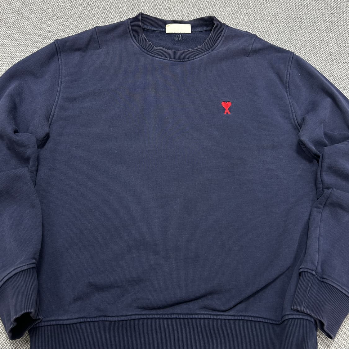 아미 스몰하트 크루넥 맨투맨(L) 상품이미지5