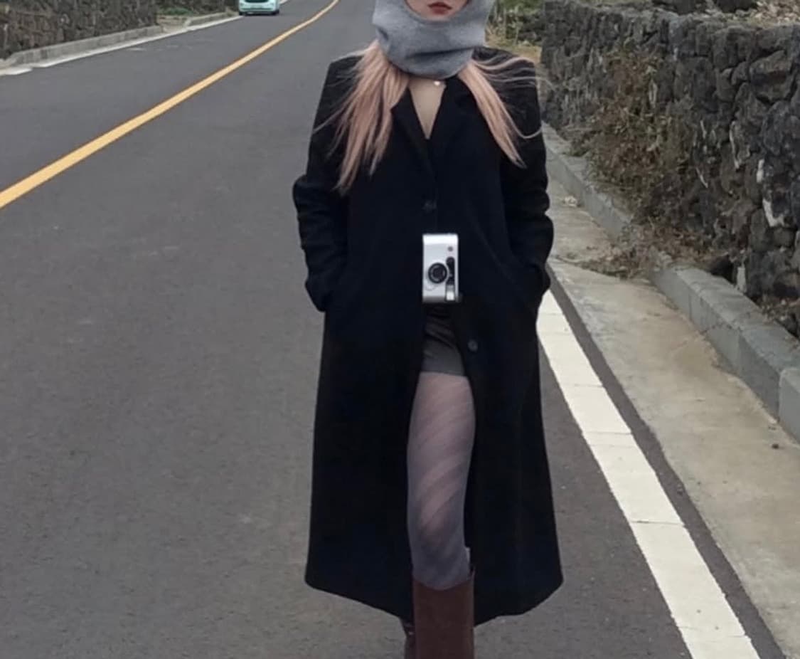 류영하 자체제작 울 롱코트  상품이미지1