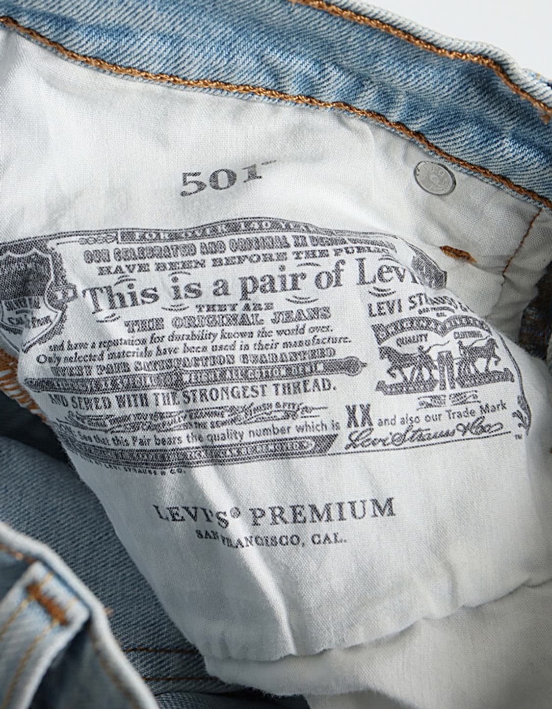 Levi's 501 SideLine Denim Pant (24~25) 상품이미지10