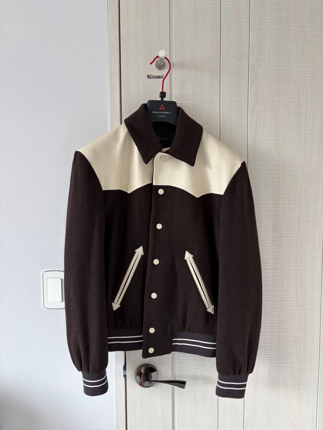 [L]세비지 바시티 자켓 상품이미지1