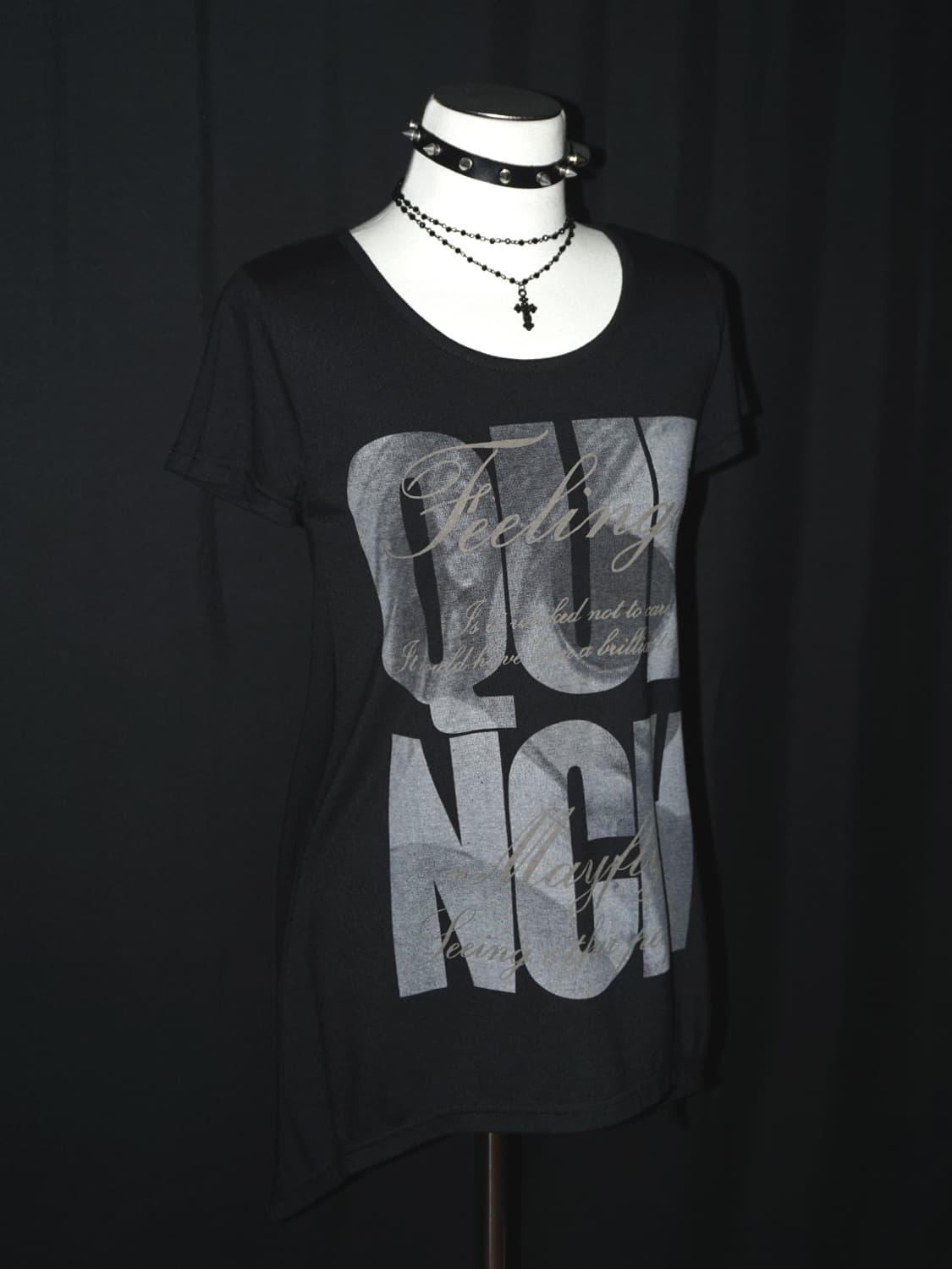 y2k punk lettering t  상품이미지2