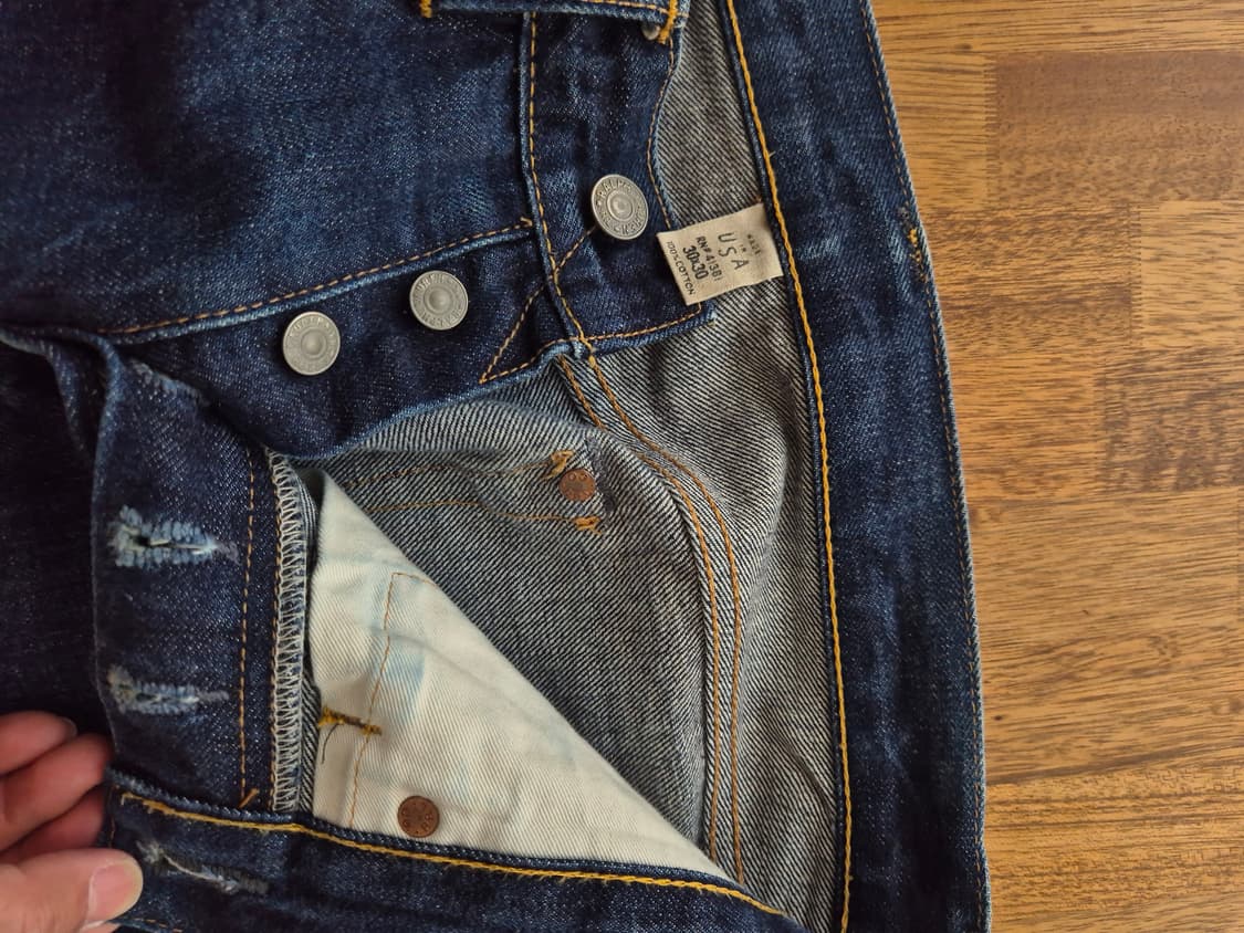 RRL 더블알엘 슬림부츠컷 데님 상품이미지7