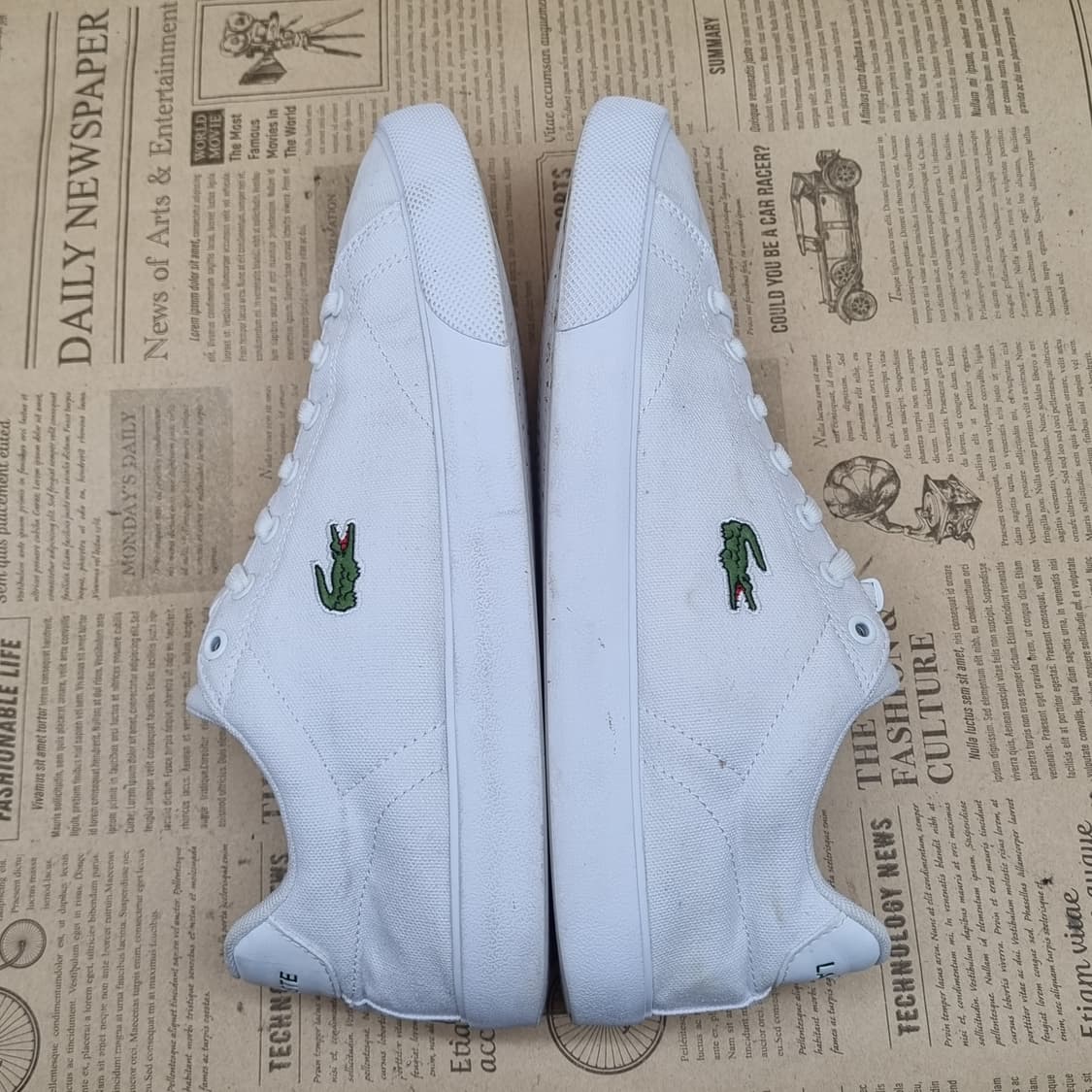 라코스테 르론드세트125 스니커즈42 270  상품이미지5