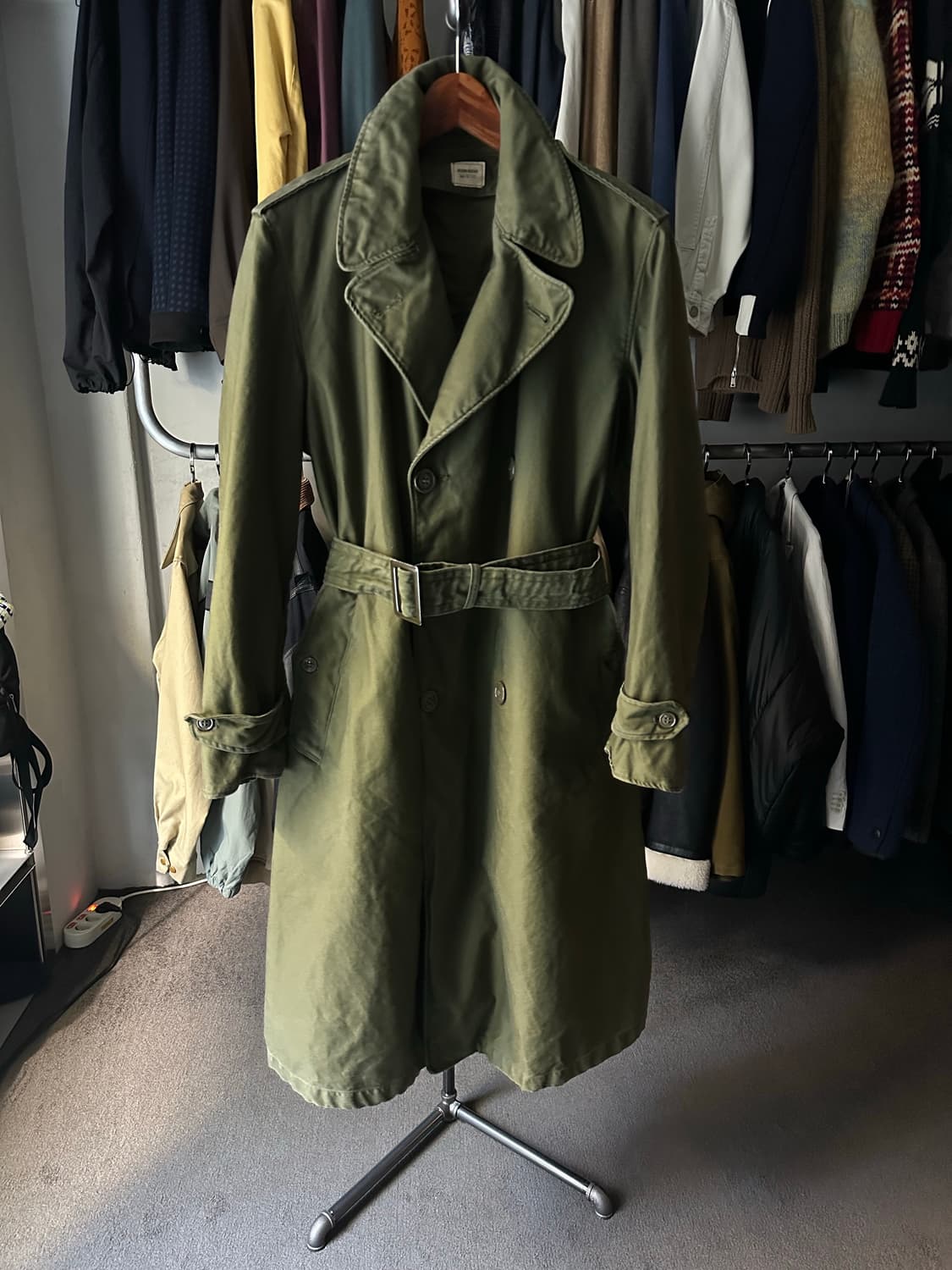 50s U.S Army OG-107 Officer Overcoat [M] 상품이미지1
