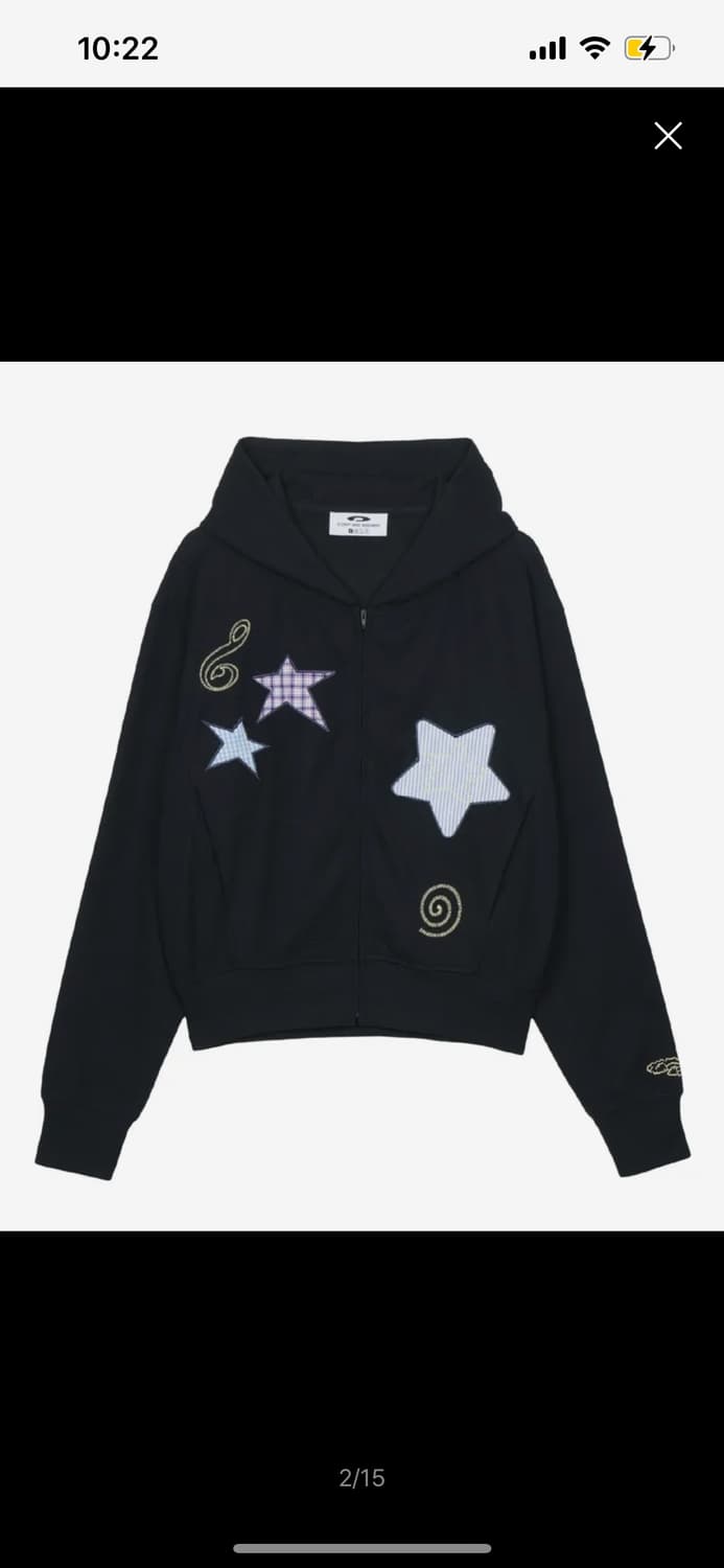 에프디알 와플 후드집업 상품이미지1