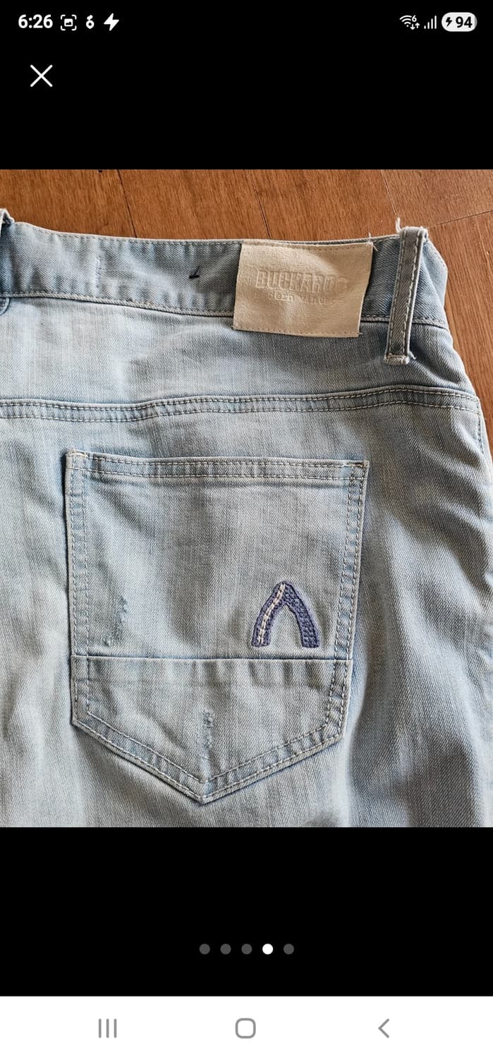 버커루 연청 데님 팬츠 34 상품이미지4