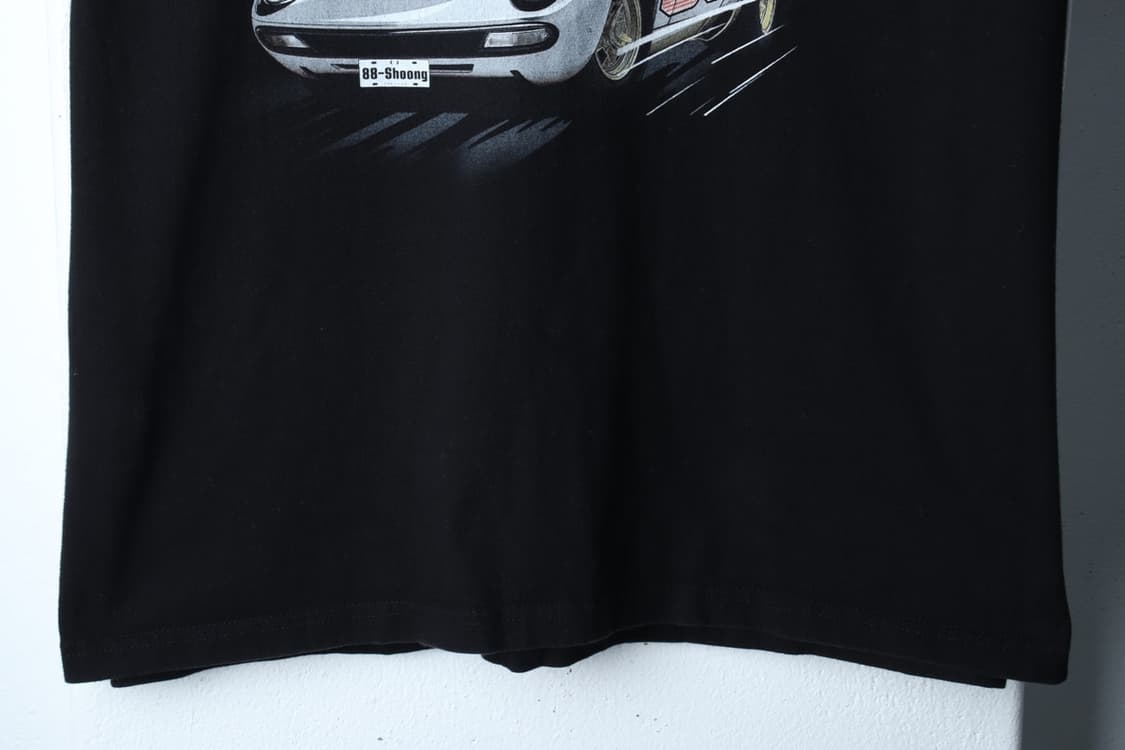 (XL-2XL) 더블랙레이블 반팔 티셔츠 빅뱅 태양 협업 슝-H32172 상품이미지4