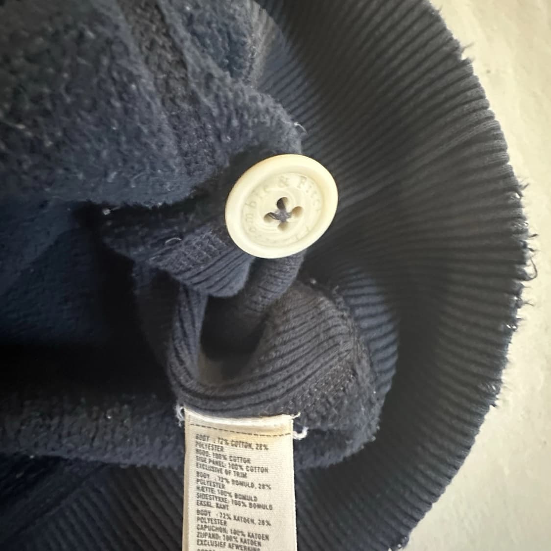 아베크롬비 앤 피치 빈티지 헨리넥 후드티 상품이미지5