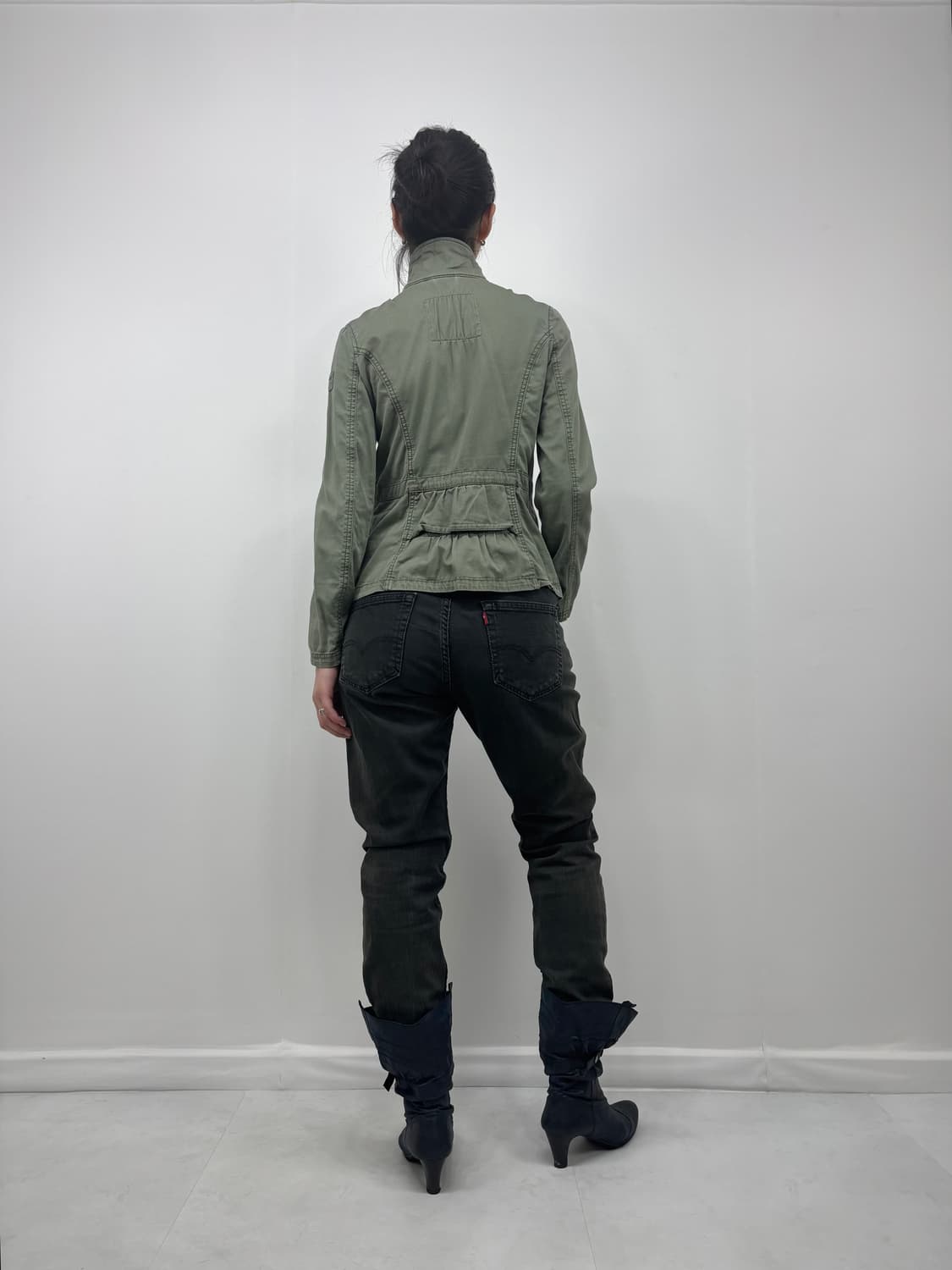 LEVIS WASHED DEEP GREEN 상품이미지4