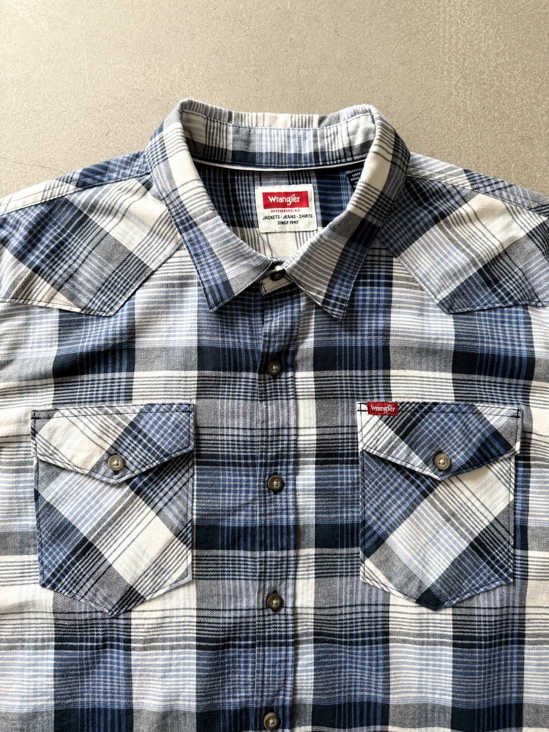 Wrangler Pocket Check Shirt 상품이미지3