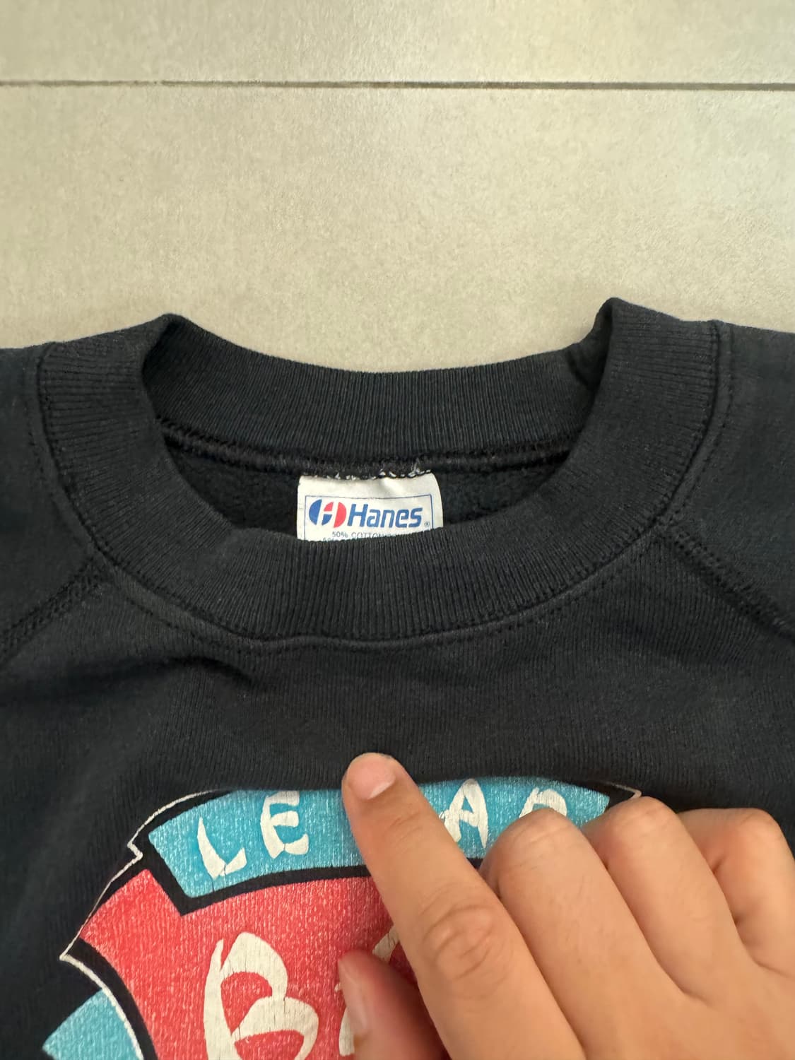 80’s 빈티지 Hanes 스웨트셔츠 상품이미지3