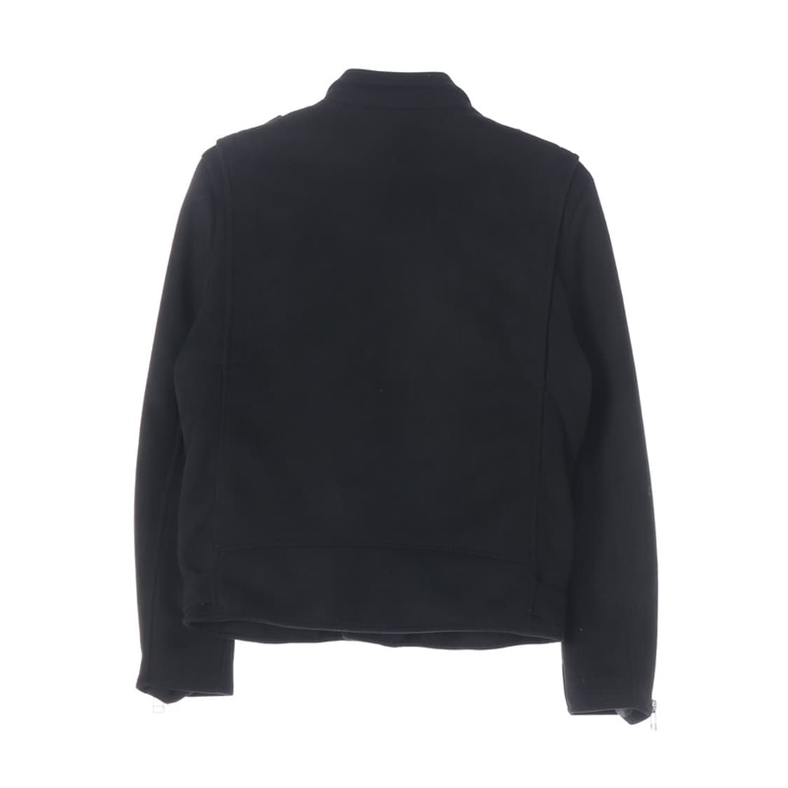 드레스볼륨 블랙 패브릭 더블 라이더 자켓 L 상품이미지2