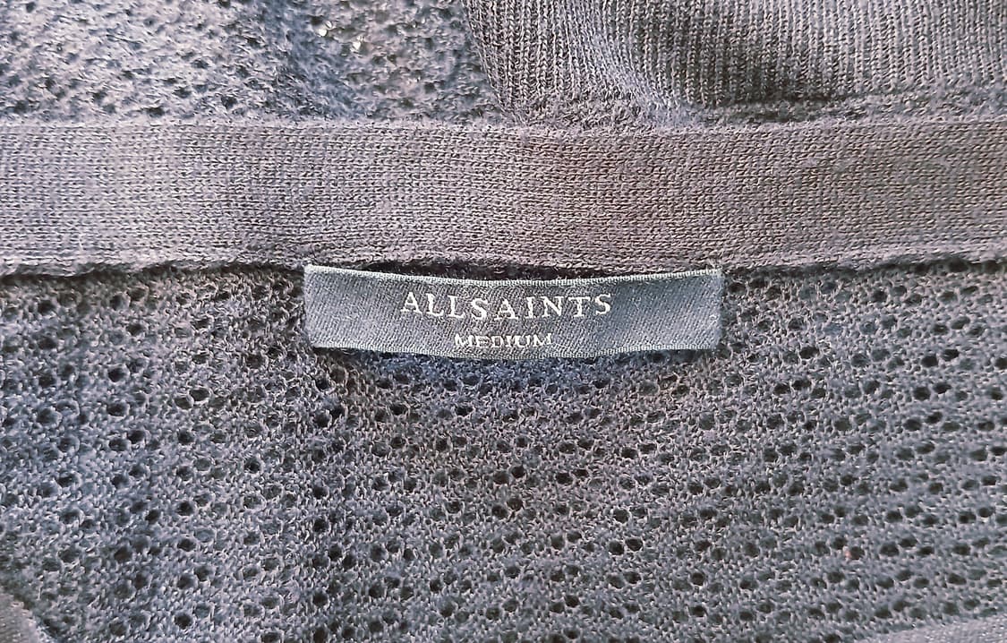 [Loose Fit] AllSaints ELLE 메쉬 오픈 숄더 니트 ( 상품이미지4