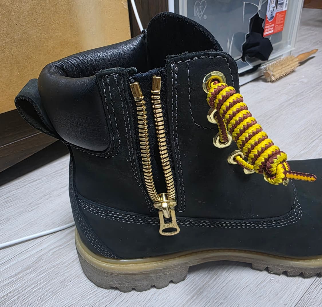 팀버랜드 6인치 스투시 콜라보 부츠 260 상품이미지9