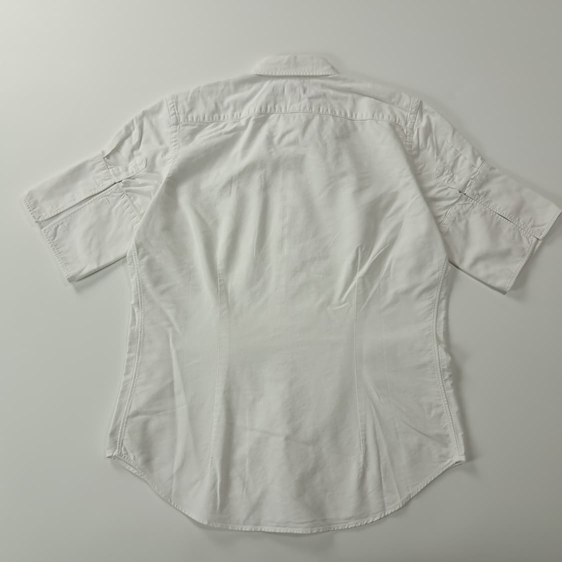 CK510 L 폴로 00s 멀티 포니 화이트 반팔 셔츠 남방 상품이미지6