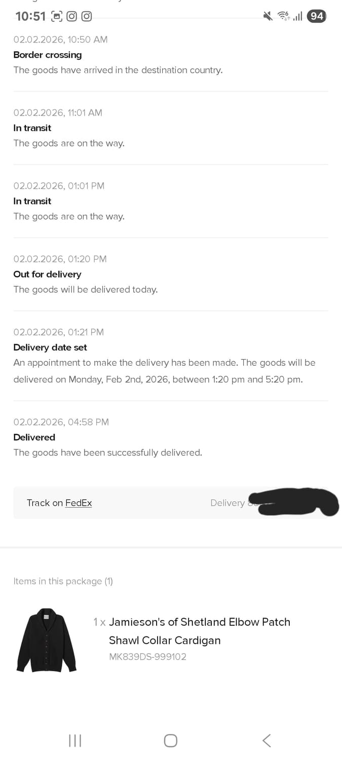 jamieson 제이미슨스 엘보우패치 가디건 M사이즈 상품이미지2