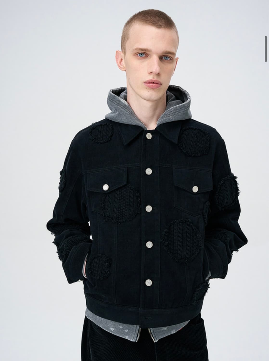 애니타임로릭x트렌드스페이스 트러커 자켓 m 상품이미지1