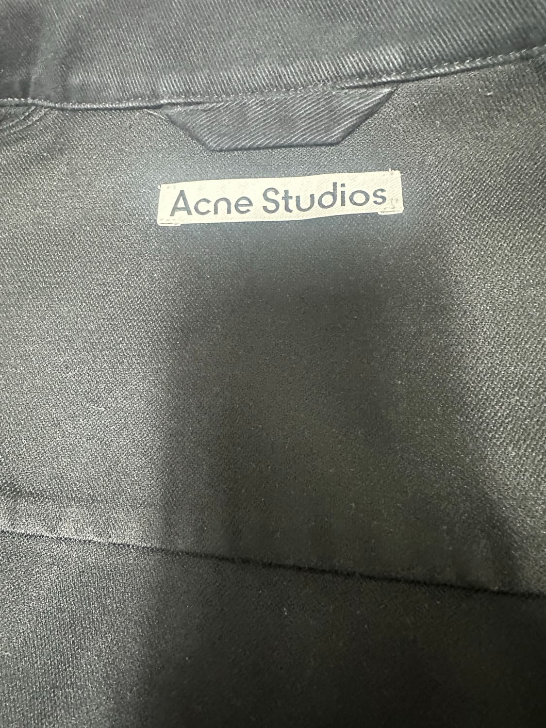 아크네스튜디오 데님 흑청 자켓 상품이미지2