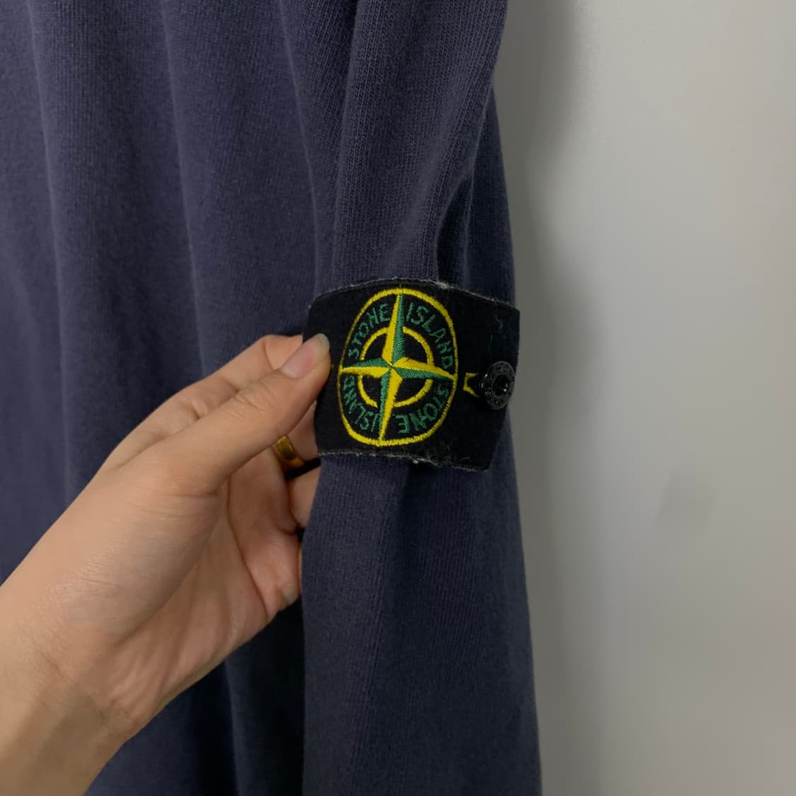 스톤아일랜드 네이비 헤비코튼 롱 슬리브 상품이미지4