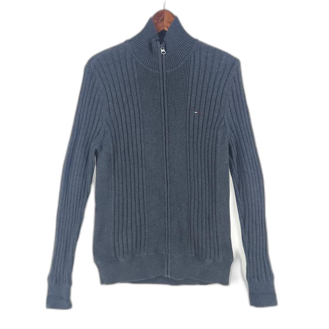 [남M]타미힐피거 코튼 니트 집업[Y62-014] 상품이미지1