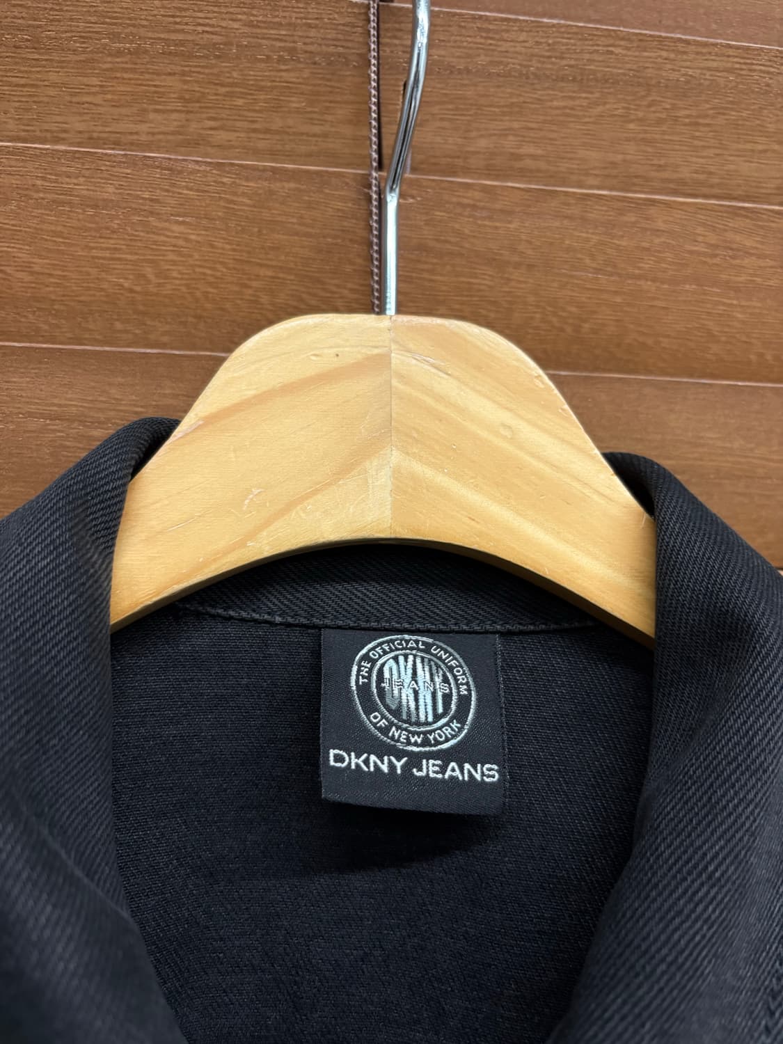 DKNY 트러커 흑청 포켓 데님 자켓 상품이미지8