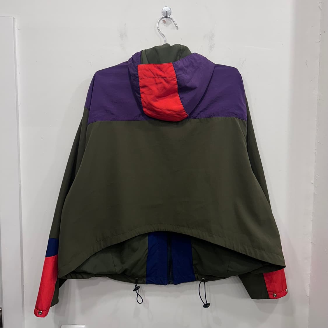 마틴 로즈 멀티 컬러블록 나일론 후드 레인자켓 상품이미지5