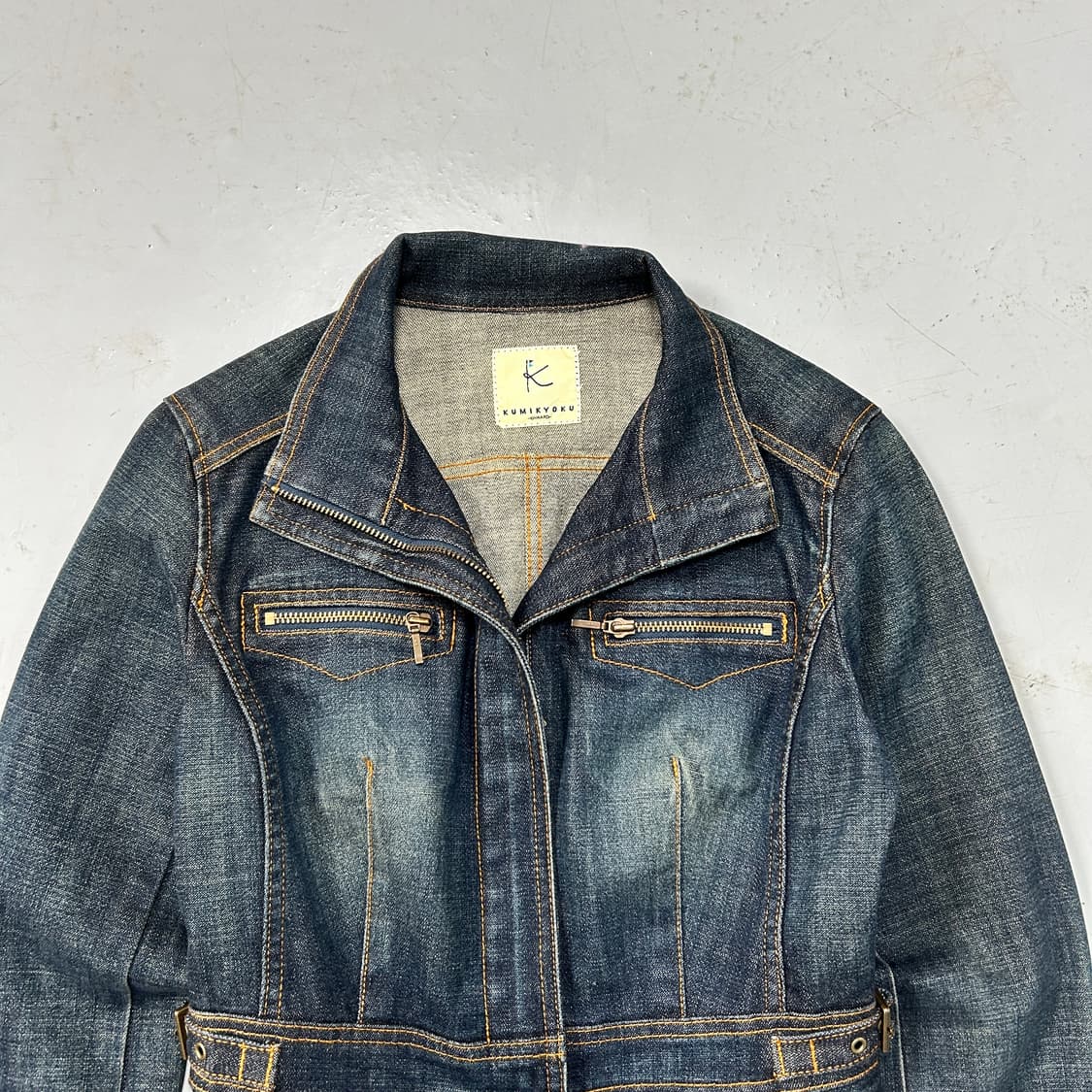 KUMIKYOKU 쿠미쿄쿠 데님 자켓  상품이미지2