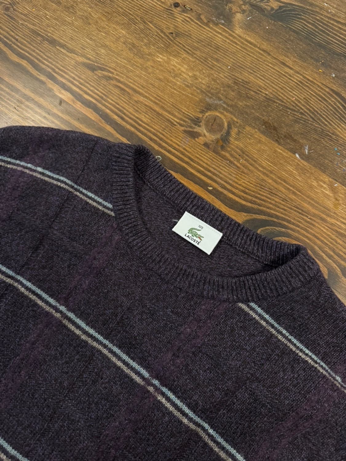 라코스테 램스울 니트 100 상품이미지7