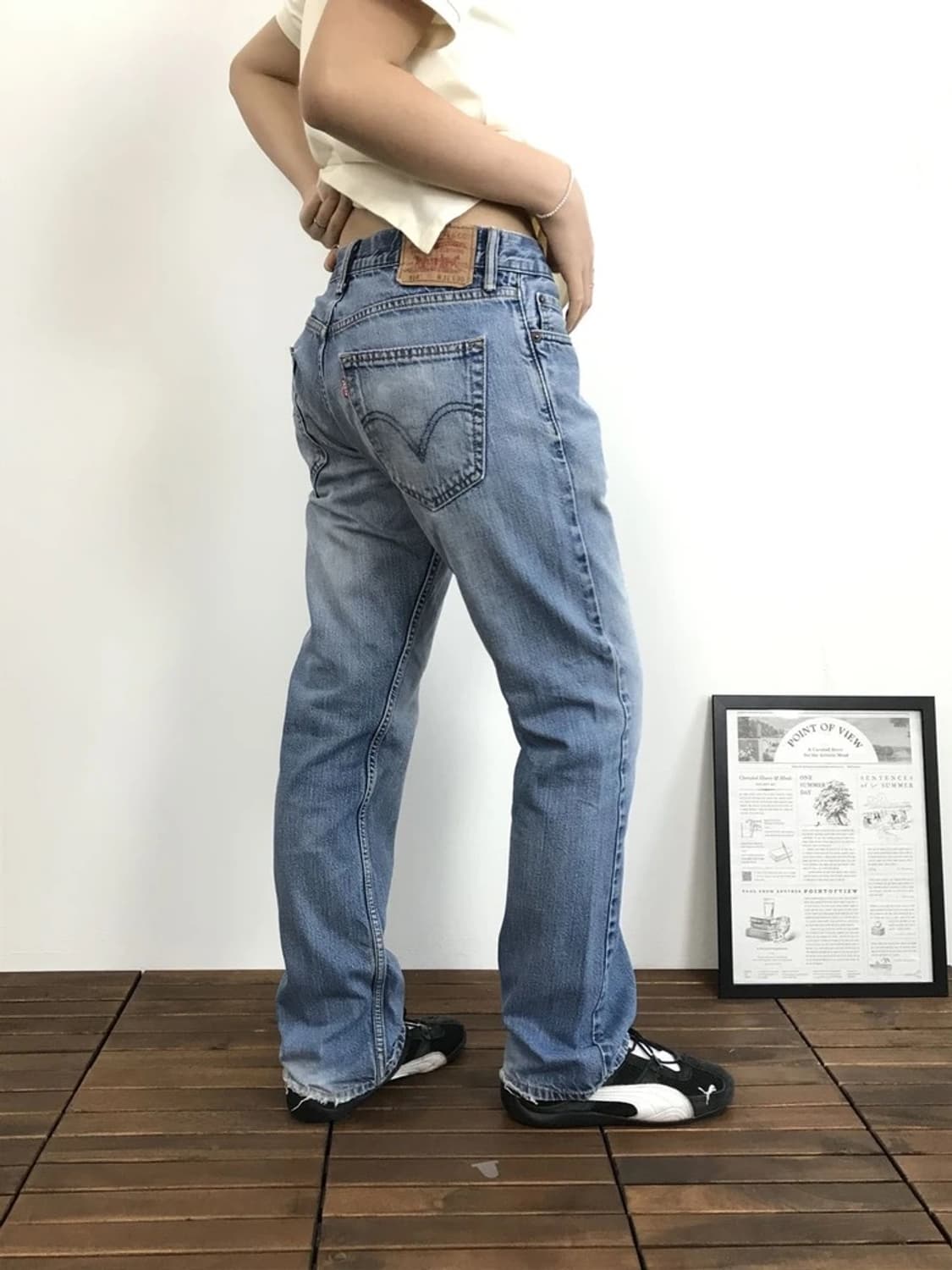 Levis 514 Vintage Wash Denim Pants 상품이미지2