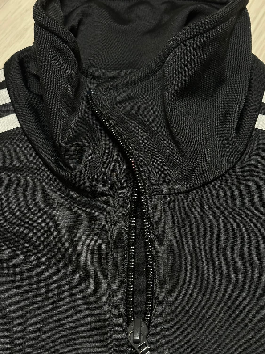 아디다스 ADIDAS 파이어버드 빅로고 트랙탑 져지 블랙 상품이미지8