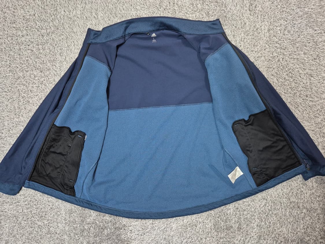 아디다스 골프 남성 트랙 자켓 L 상품이미지7