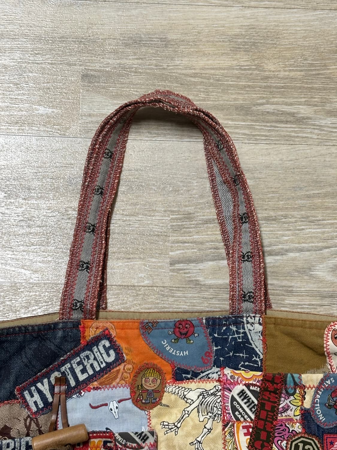 Hysteric Glamour patchwork shoulder bag 상품이미지4