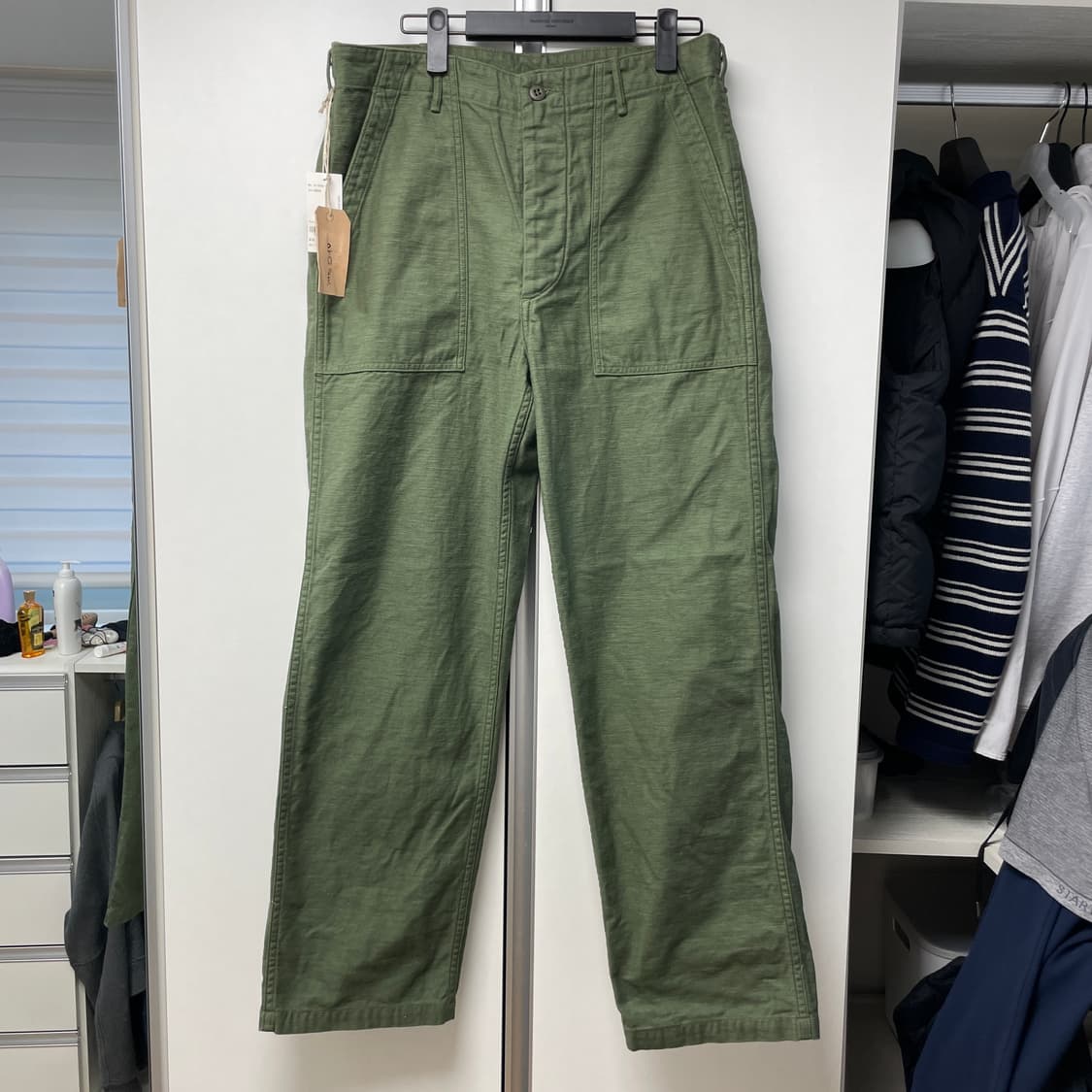  (새제품)오어슬로우 퍼티그팬츠 레귤러핏 (4) 상품이미지1