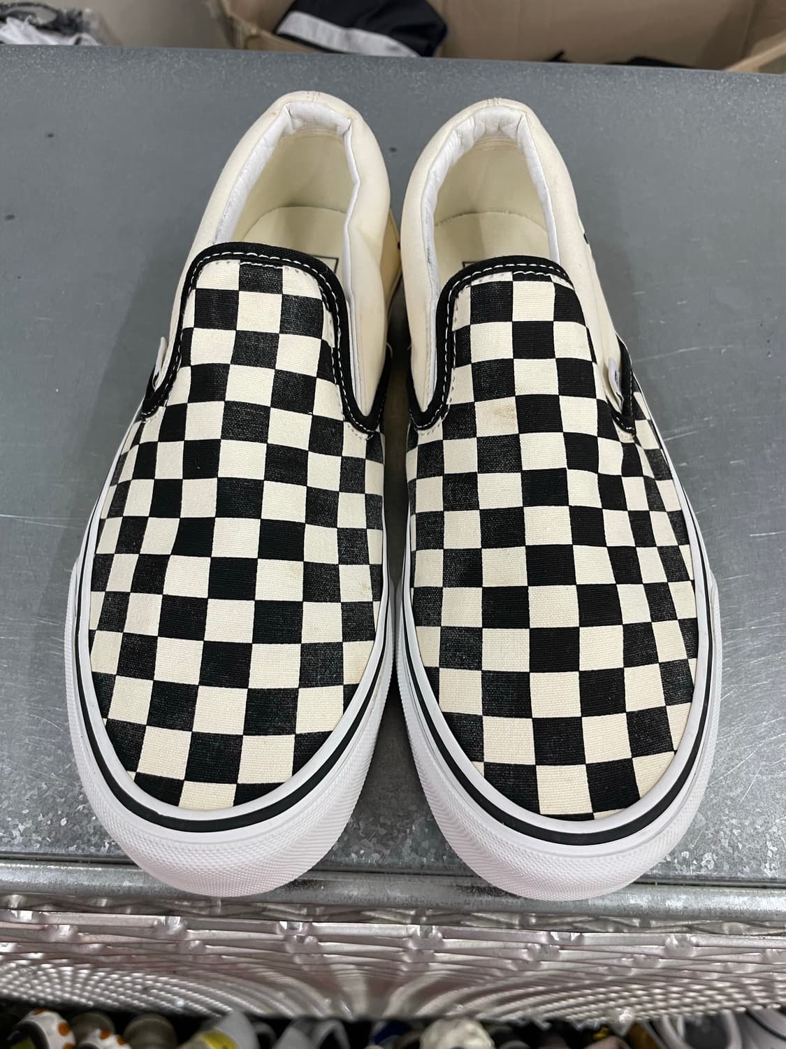 반스 스케이트 슬립온 체커보드 265 상품이미지5