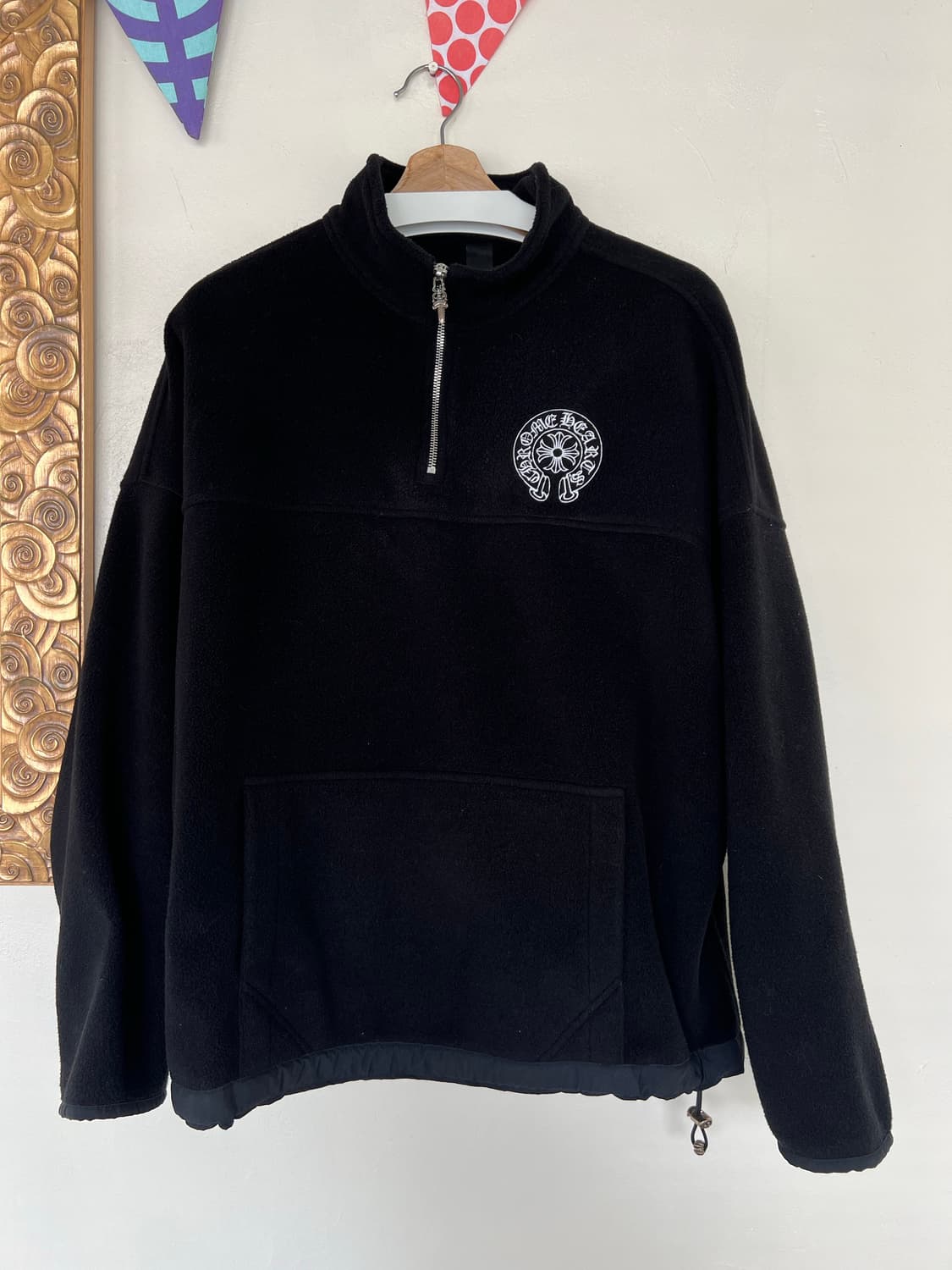 [L] 크롬하츠 홀스슈 플리스 하프집업 상품이미지1