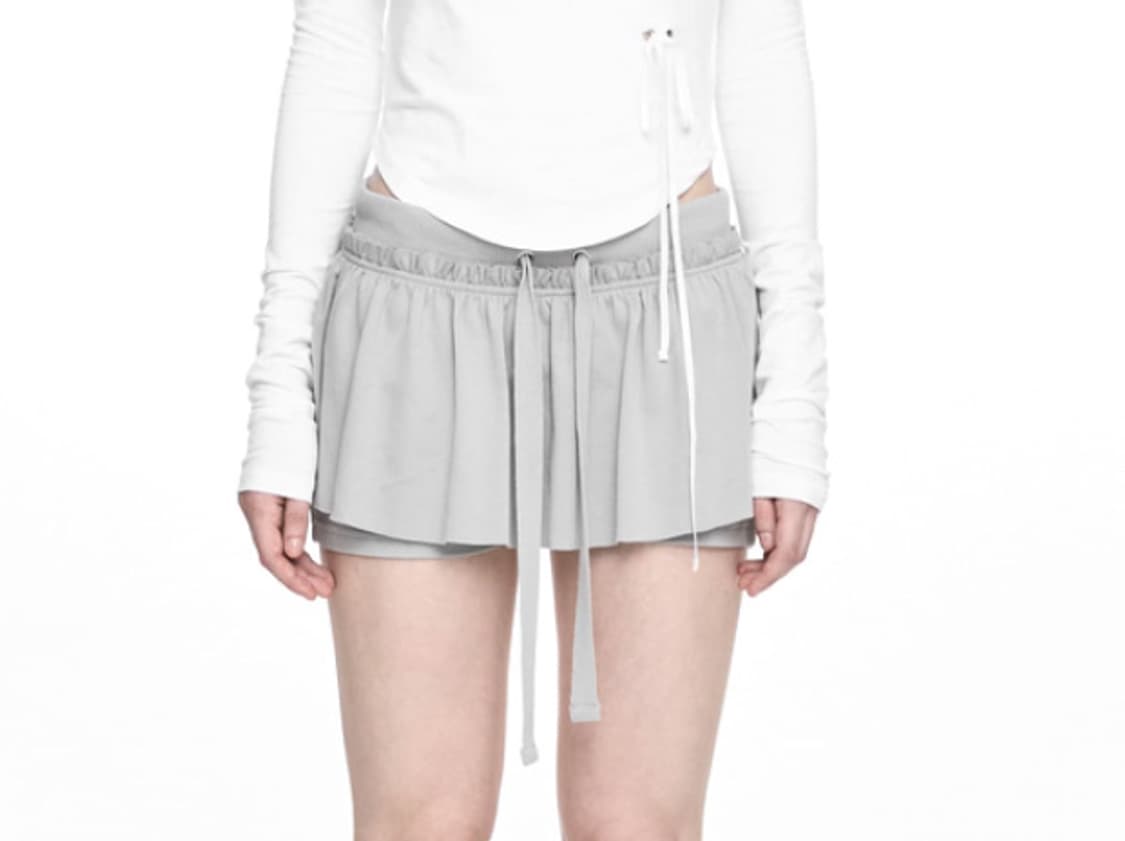 나체 RUFFLE SHORT PANTS 러플 쇼츠 팬츠 상품이미지1