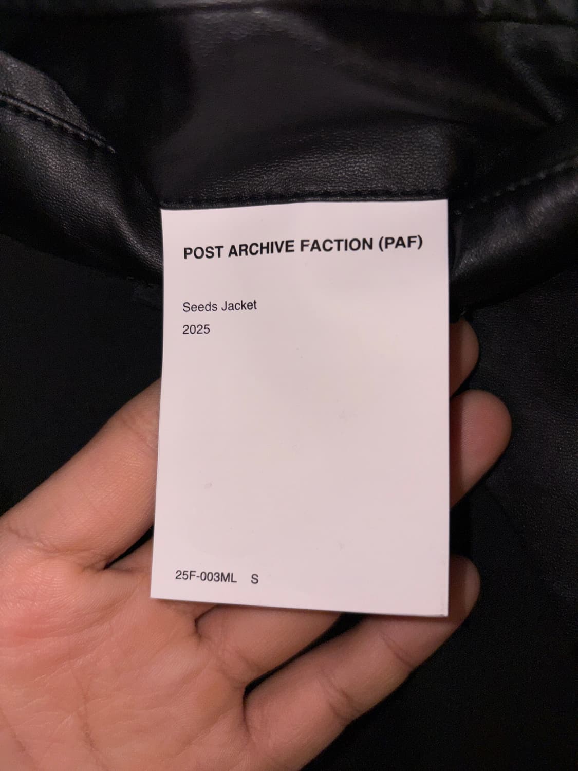 PAF 7.0 Seeds jacket [S] 상품이미지4