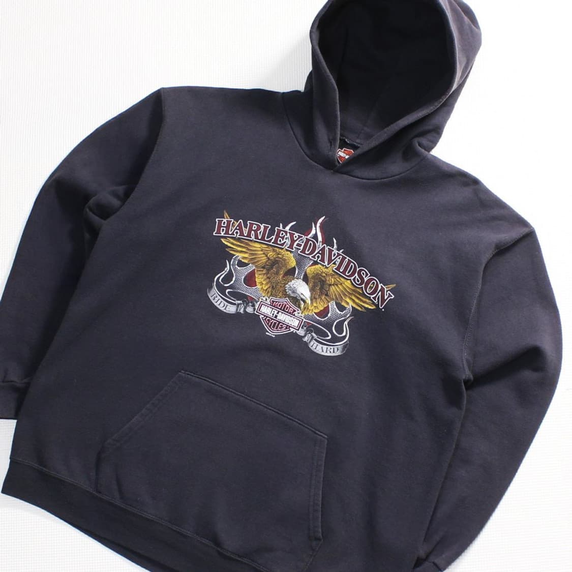 Harley-Davidson 할리 데이비슨 서울 기모 후드티 상품이미지3