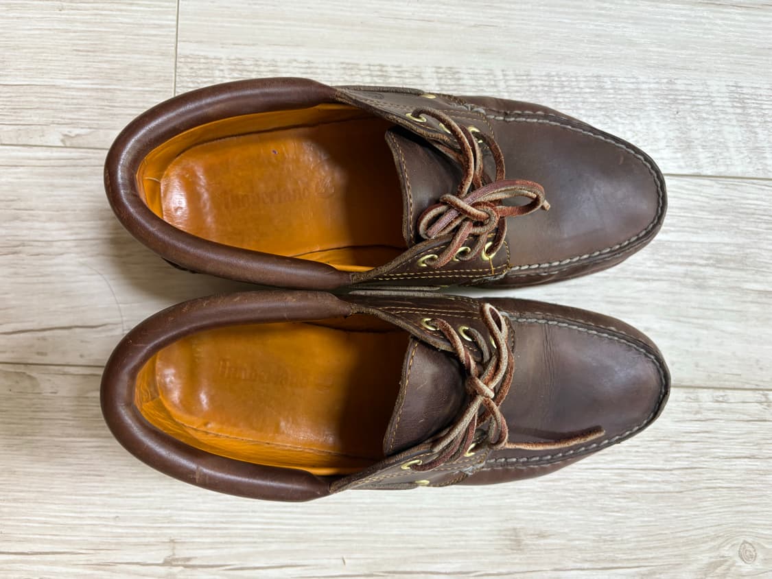 팀버랜드 3아이 보트슈즈 브라운 260 상품이미지4