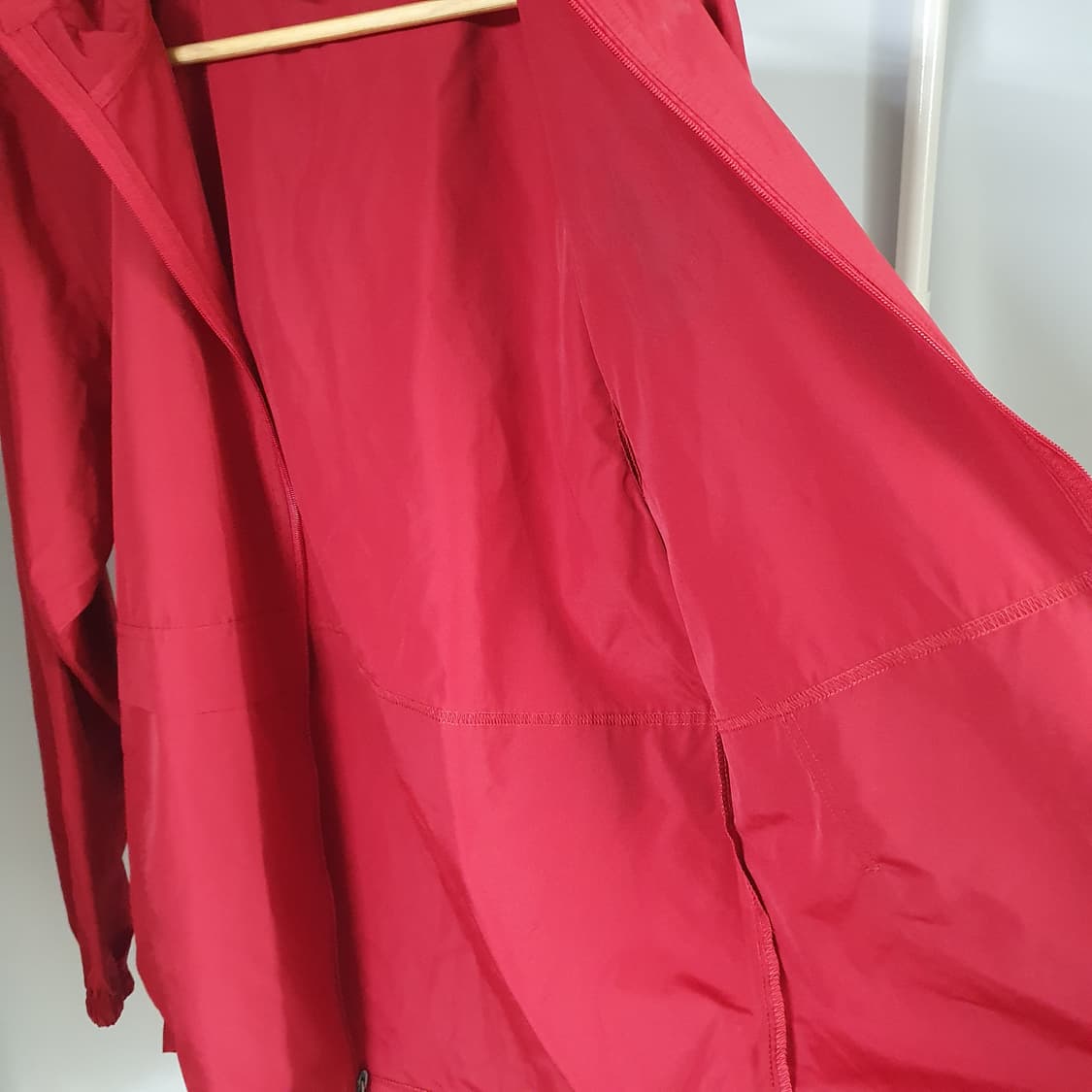 챔피온 레드 바람막이 상품이미지5