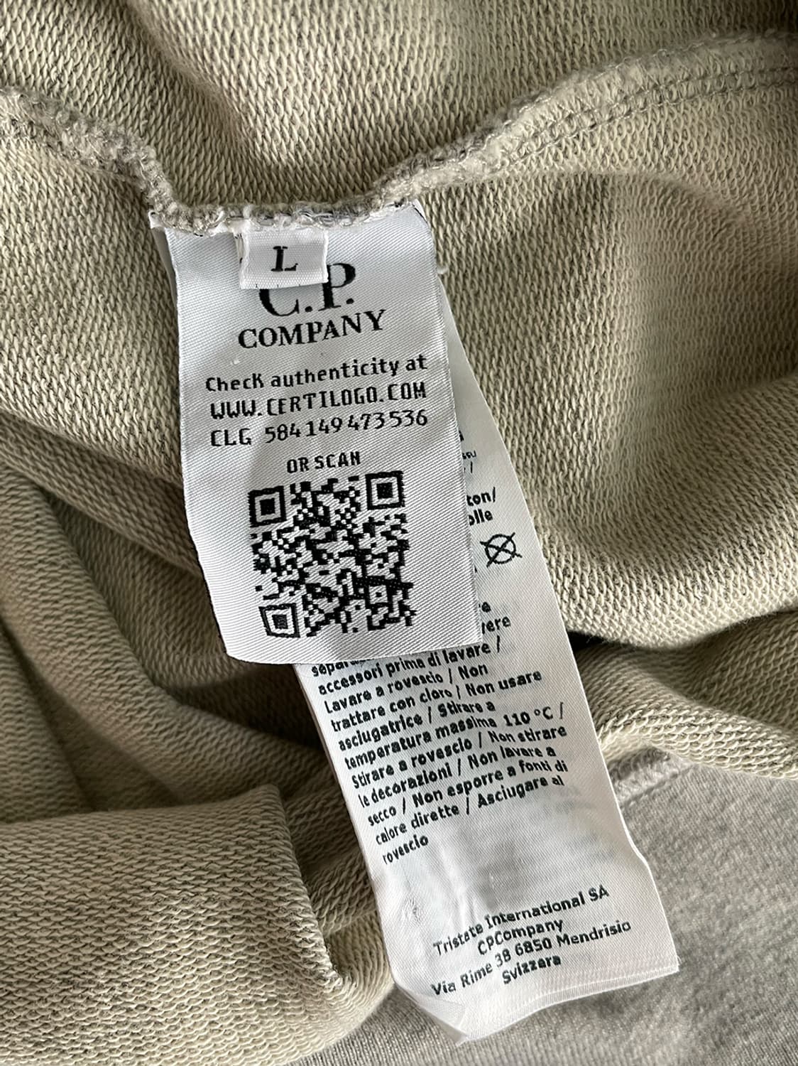 C.P 하프 집업  입니다. (QR 정품) 상품이미지9