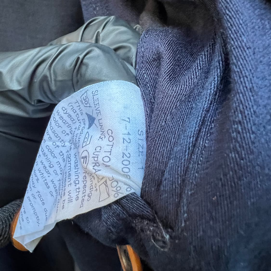 45rpm 인디고 트렌치 코트 상품이미지8