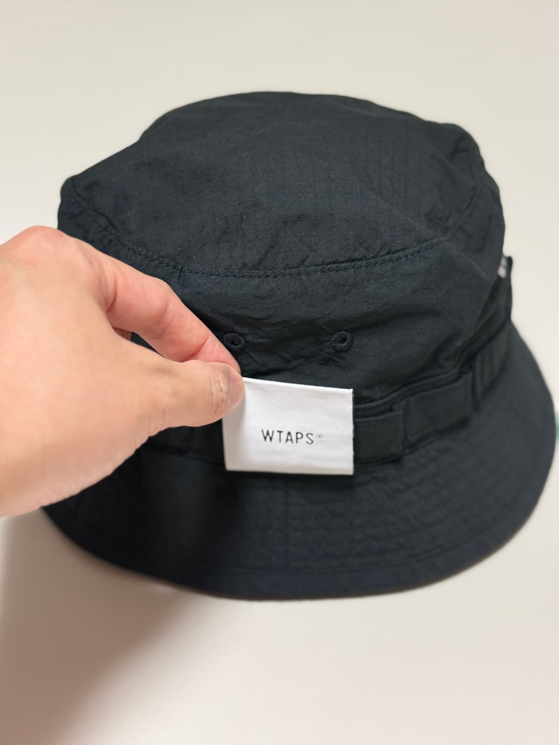 WTAPS 블랙 코듀라 버킷햇 2 상품이미지3