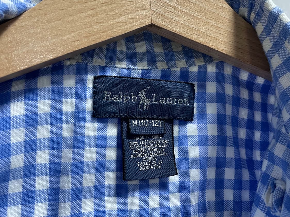 (키즈/M사이즈/10-12) 폴로 랄프로렌 반팔 셔츠 상품이미지5