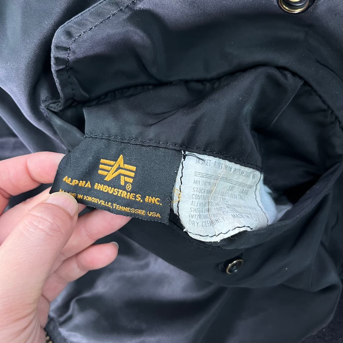 105 알파인더스트리 MA-1 항공자켓 상품이미지4