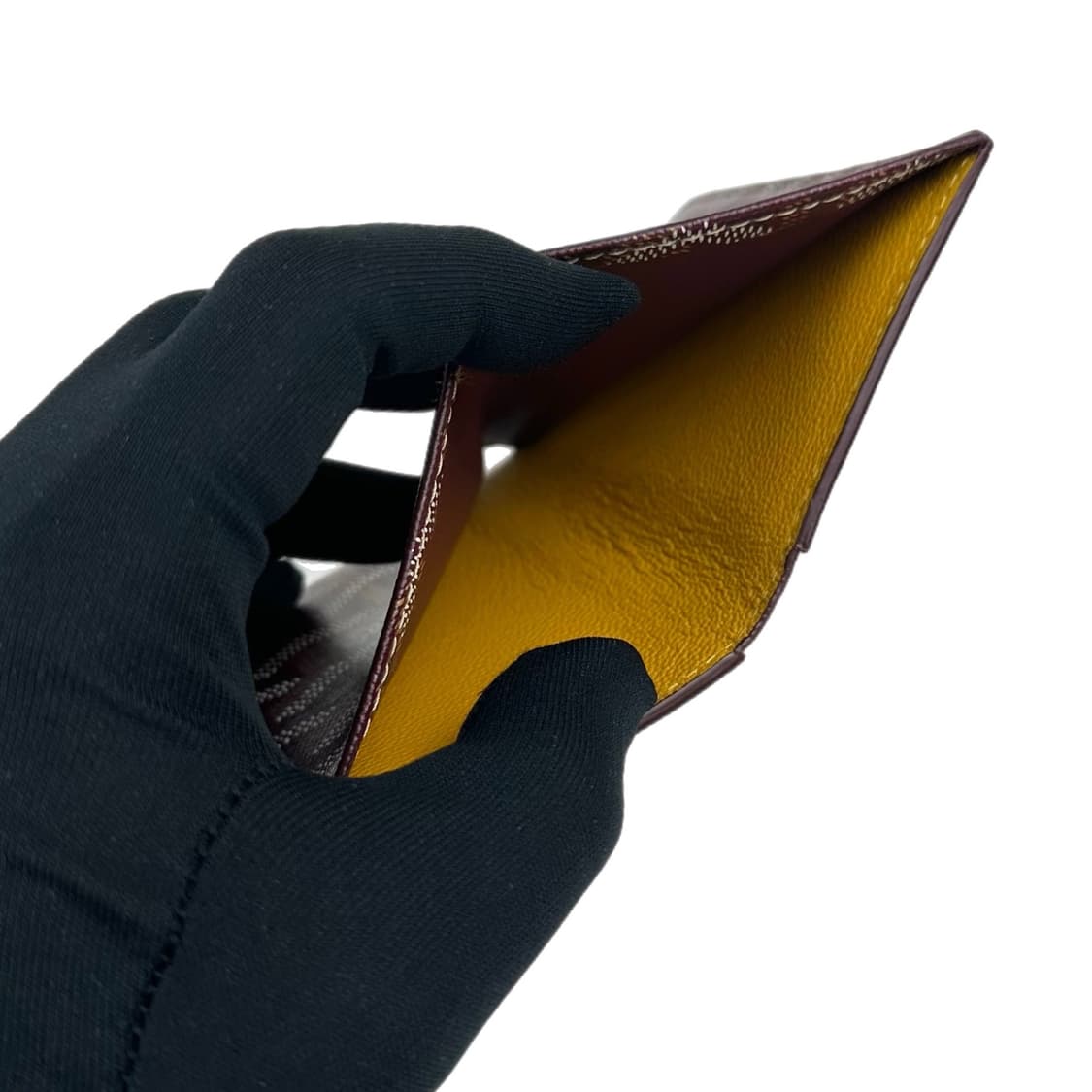 고야드 생피에르 카드 지갑 버건디 상품이미지10