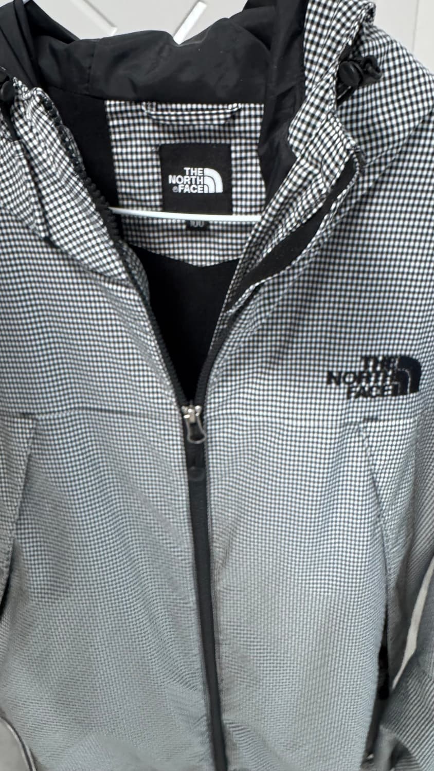 노스페이스 깅엄체크 바람막이 상품이미지2