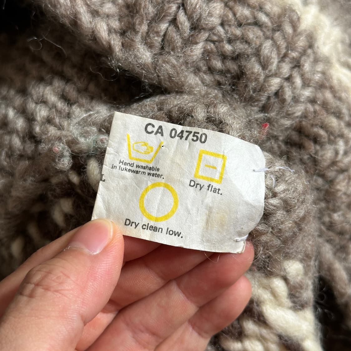 80-90’s Ca Dumaus cowichan cardigan 상품이미지9