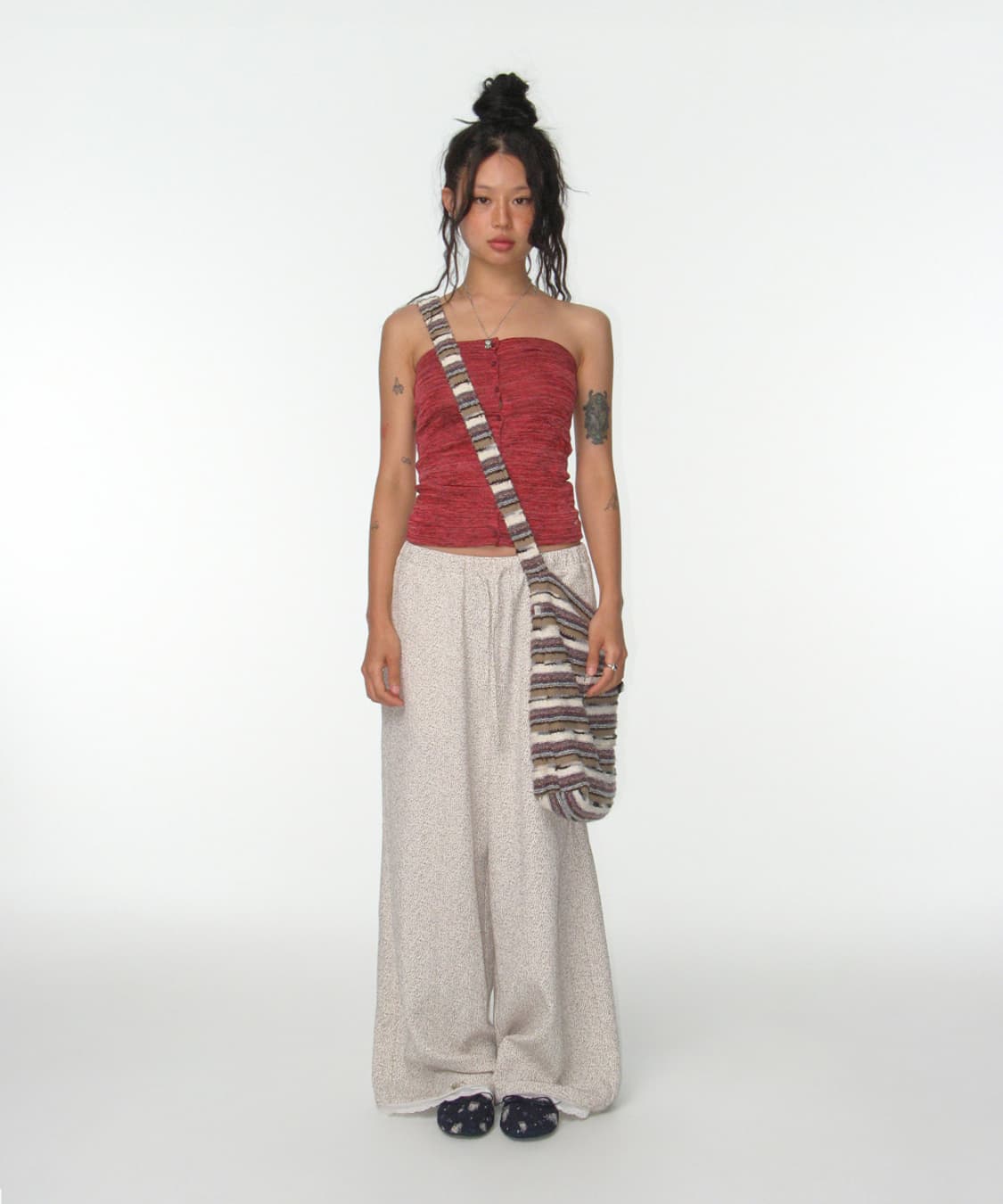 코이세이오 SHOOTING STAR PANTS IVORY 상품이미지3